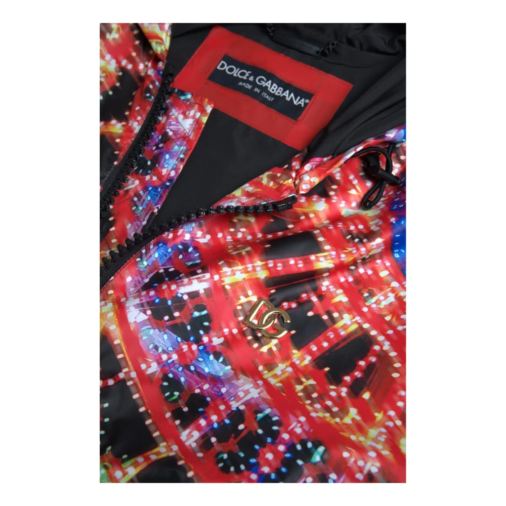 Dolce & Gabbana Multicolor Rits Hoodie Multicolor Heren