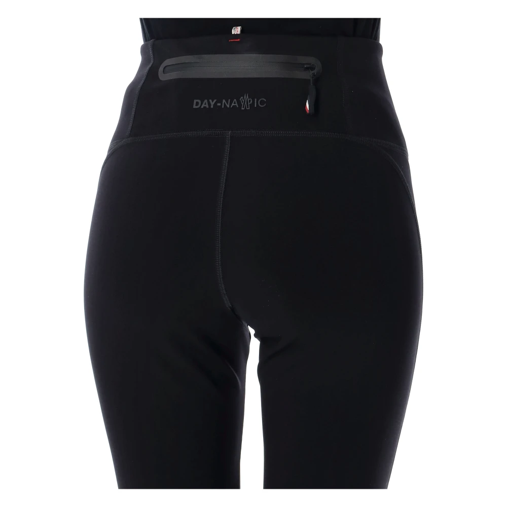 Moncler Stijlvolle Leggings voor Vrouwen Black Dames
