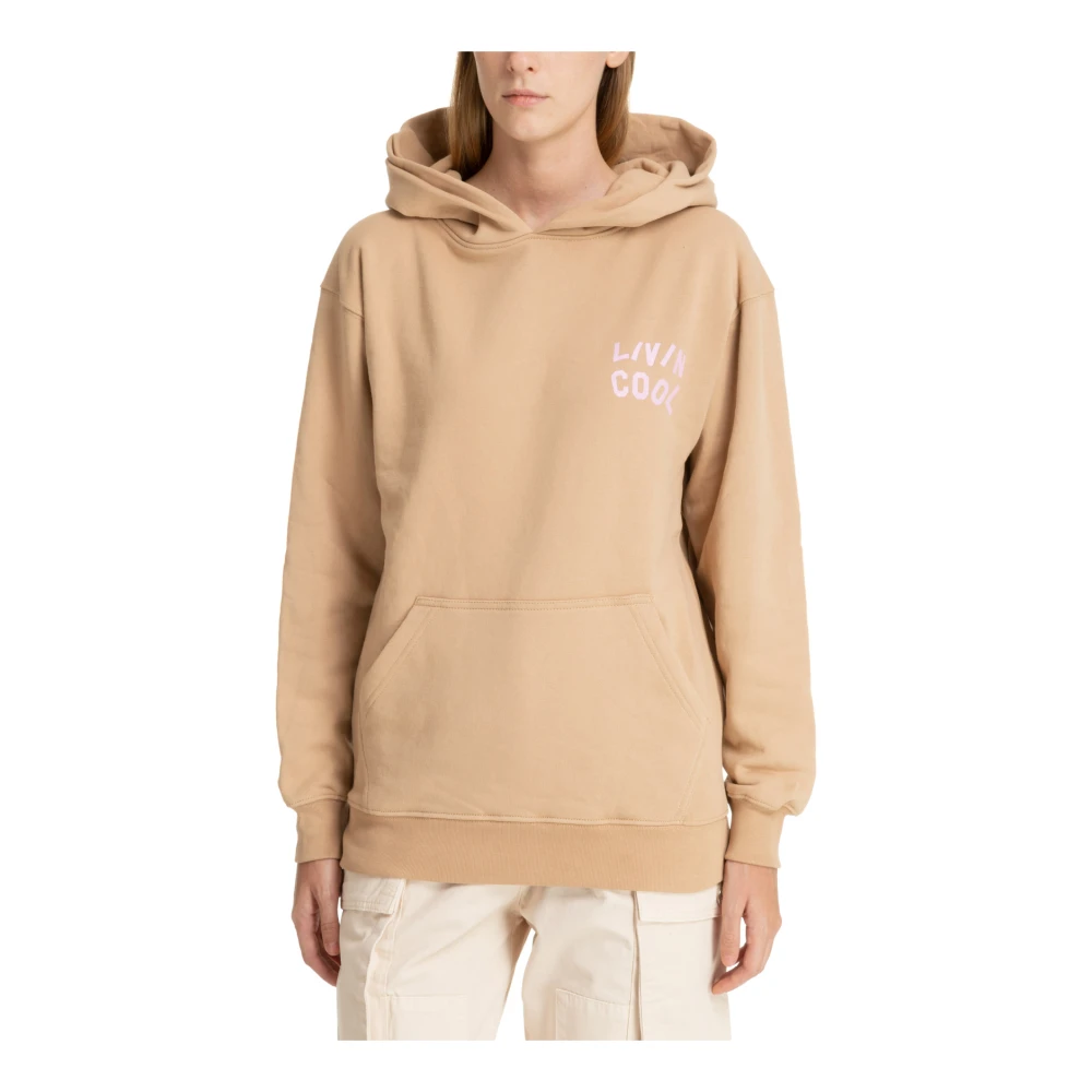 Livincool Hoodie Beige Dames
