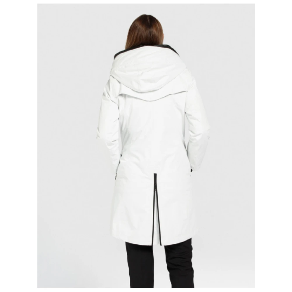 Creenstone 3-in-1 Mid-Length Parka White Dames
