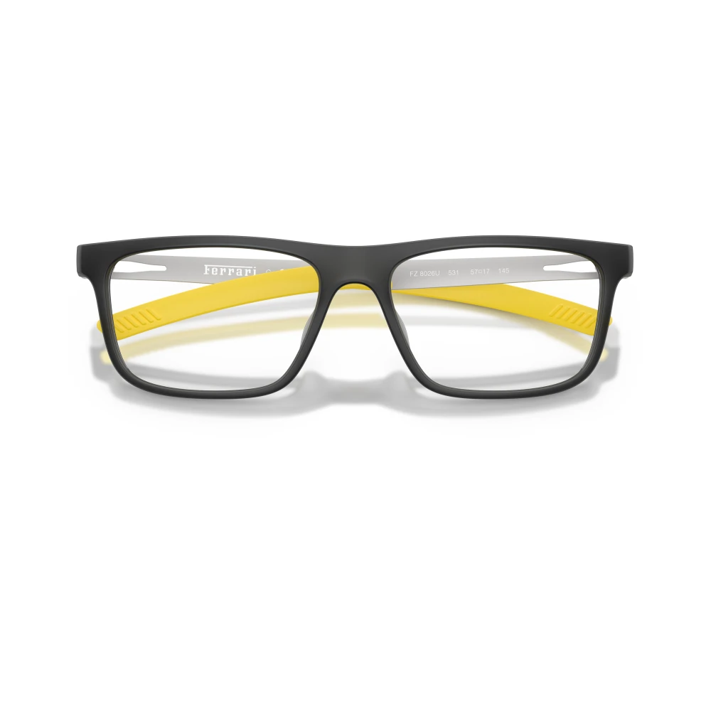 Ferrari Scuderia Transparent Man Fz8026u 531 Optical Frames Injected Black Pillow Normal - Image 2