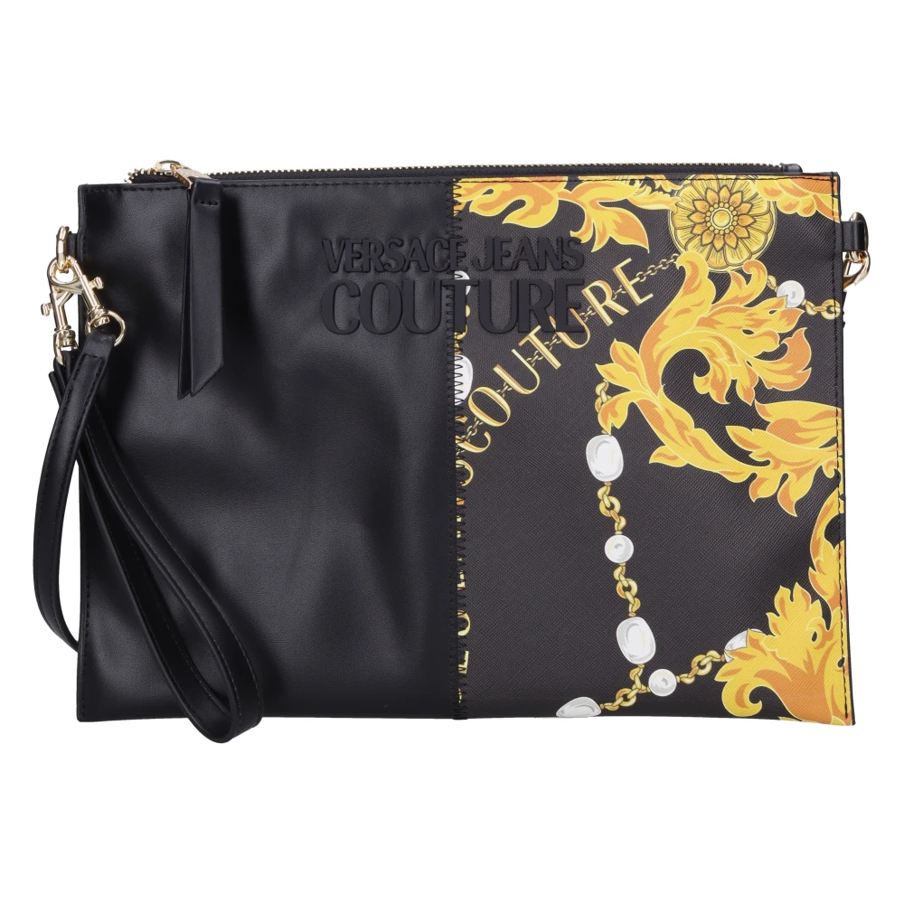 Versace Jeans Couture Tassen.. Zwart Black Dames