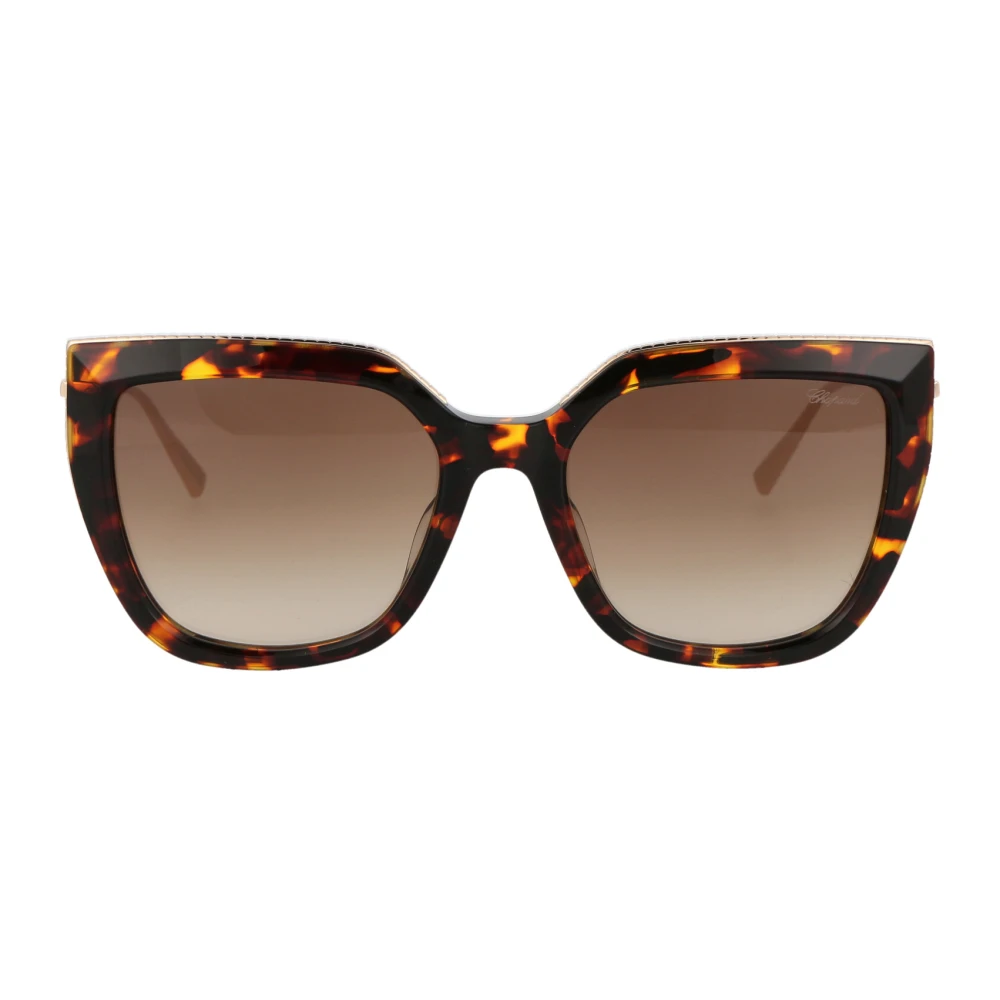 Chopard Brown Sunglasses, Female, 54 Mm, Stylish Sunglasses Sch319m