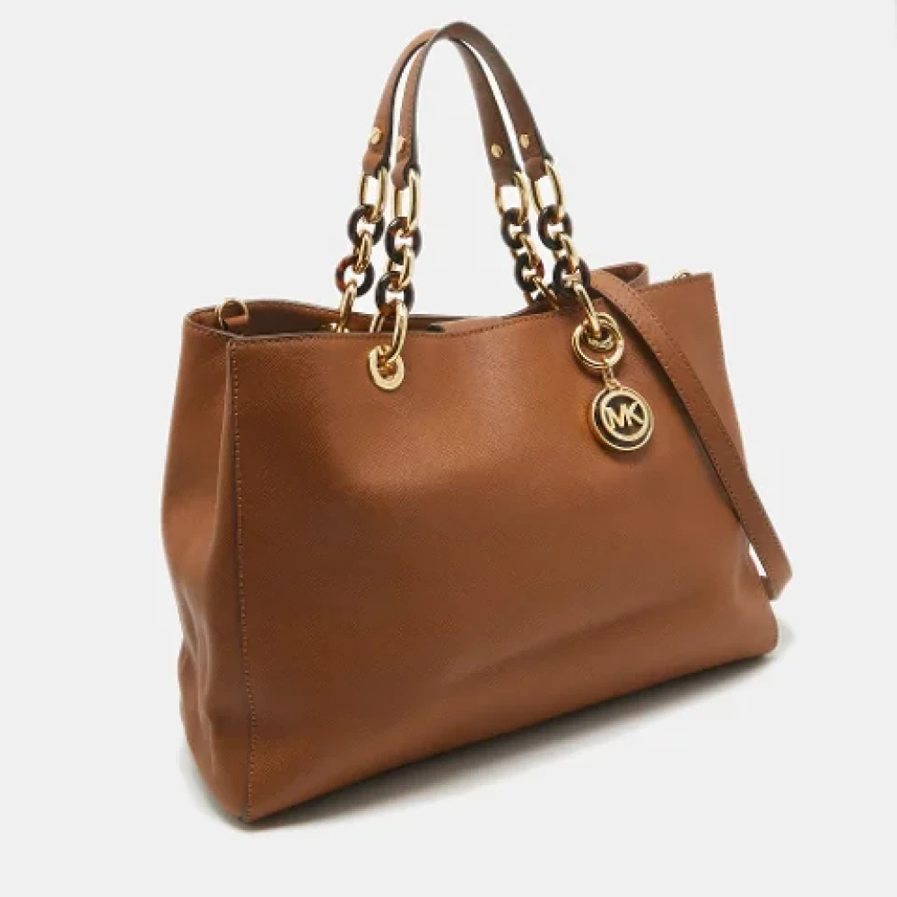 Michael Kors Pre-owned Leather handbags Brown Dames
