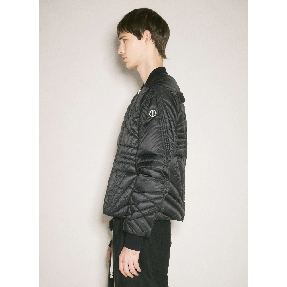 Moncler Gewatteerde Flight Down Jacket Black Heren