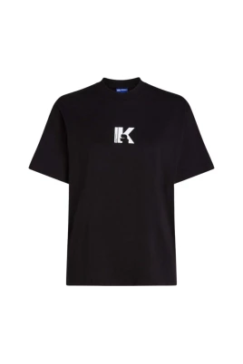 KLJ Slim SS K Logo Tee