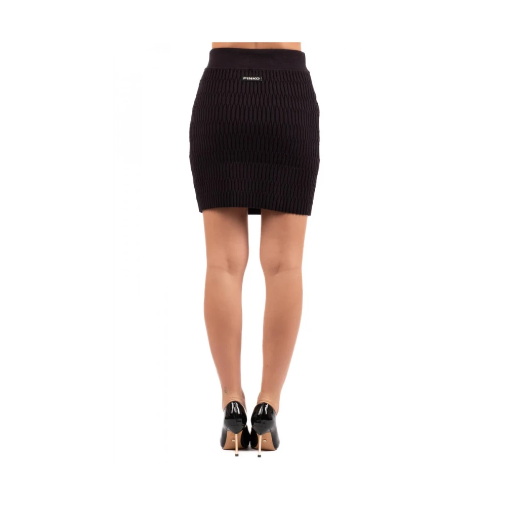 pinko Stijlvolle Roze Rok Black Dames