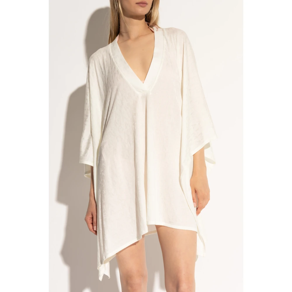 Balmain Korte strandjurk White Dames