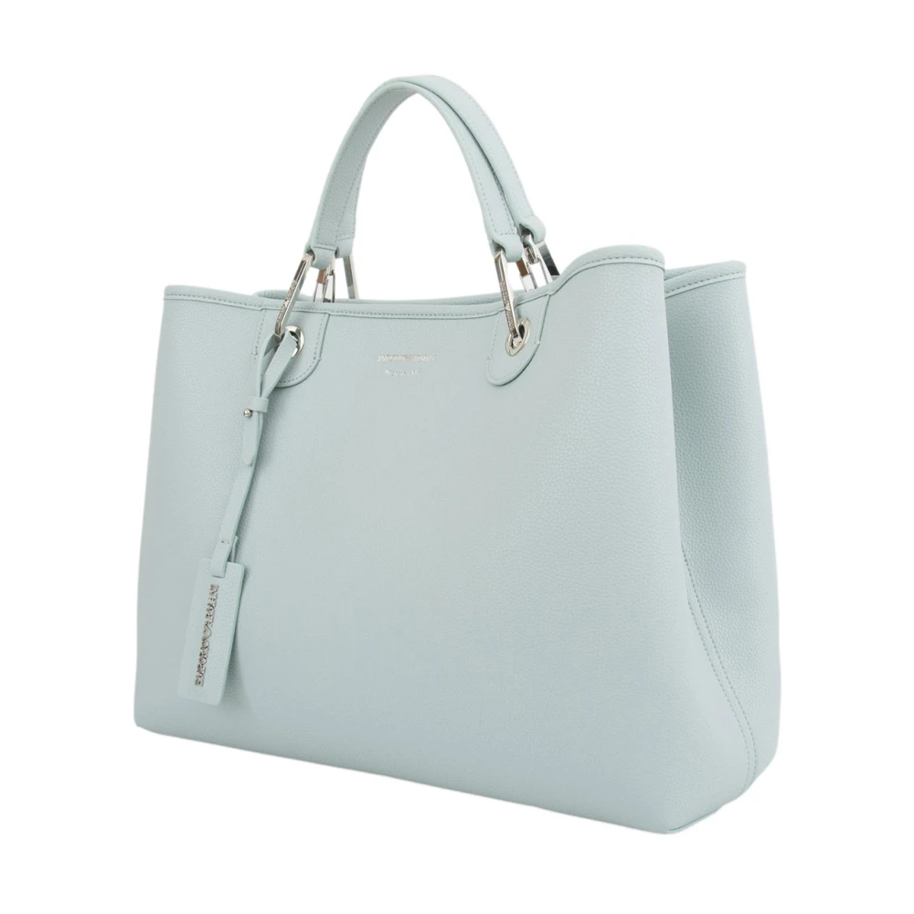 Emporio Armani Celeste Shopping Bag Stijlvol en Praktisch Blue Dames