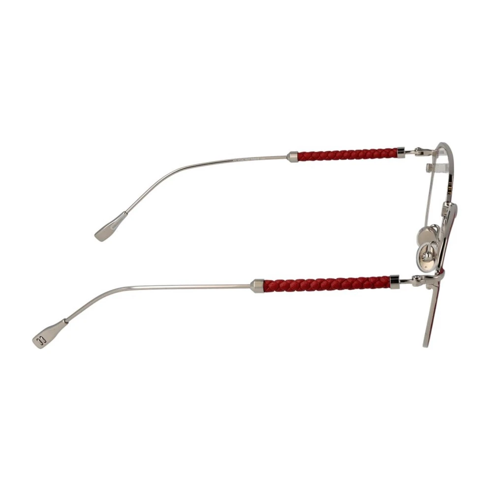 TOD'S Rode ronde metalen optische monturen voor vrouwen Red Dames