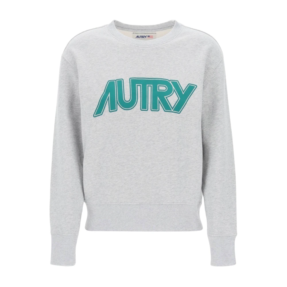Autry Hoodie Sweatshirt Gray Dames