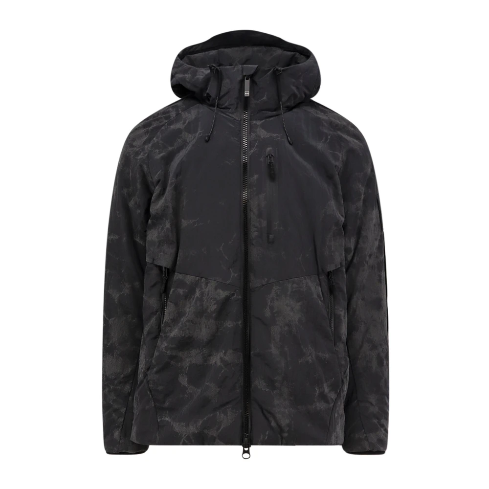 Outhere Men's Black Down Jackets, L, Hail Nylon Down Jacket
