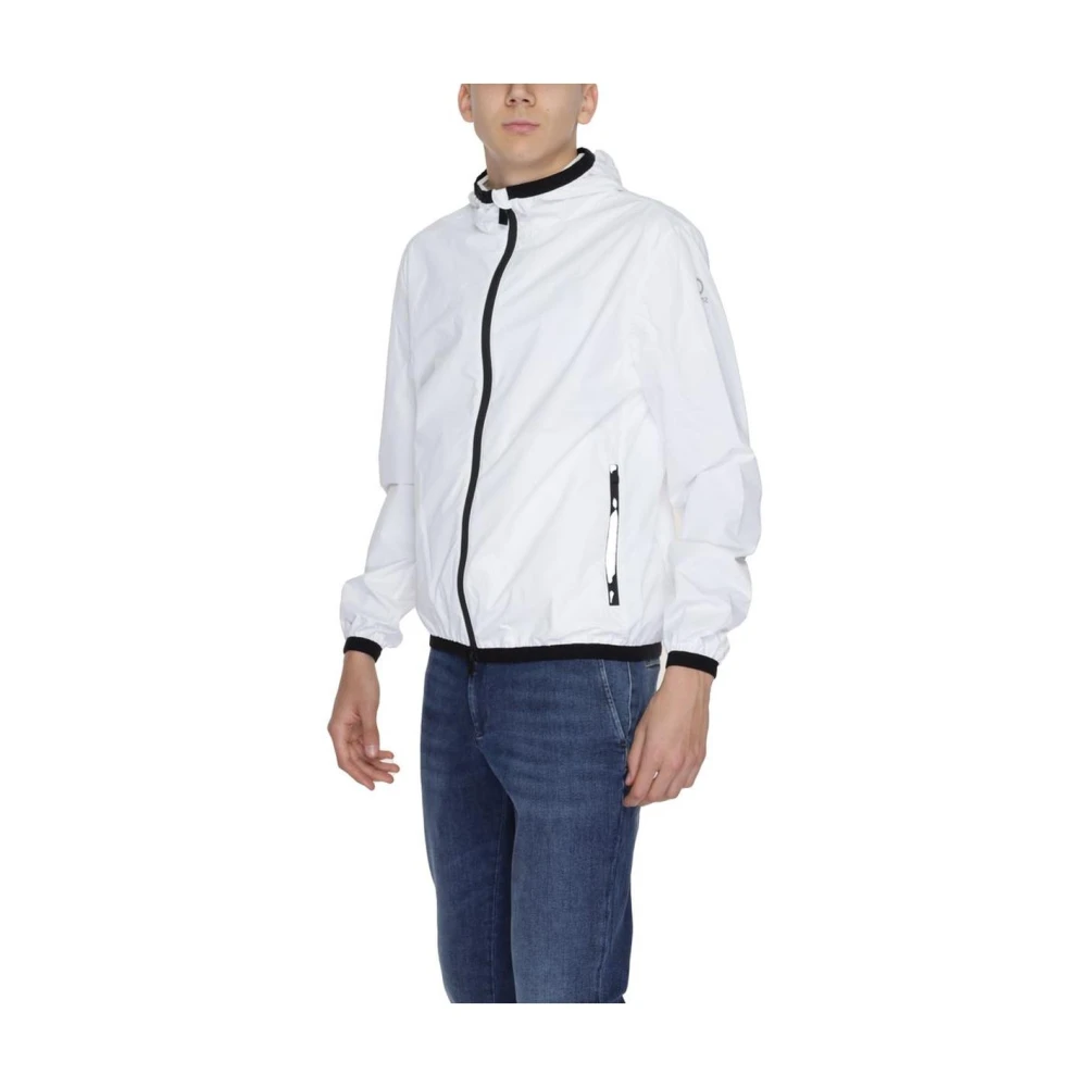 Suns Actieve Stijl Windbreaker Jas White Heren