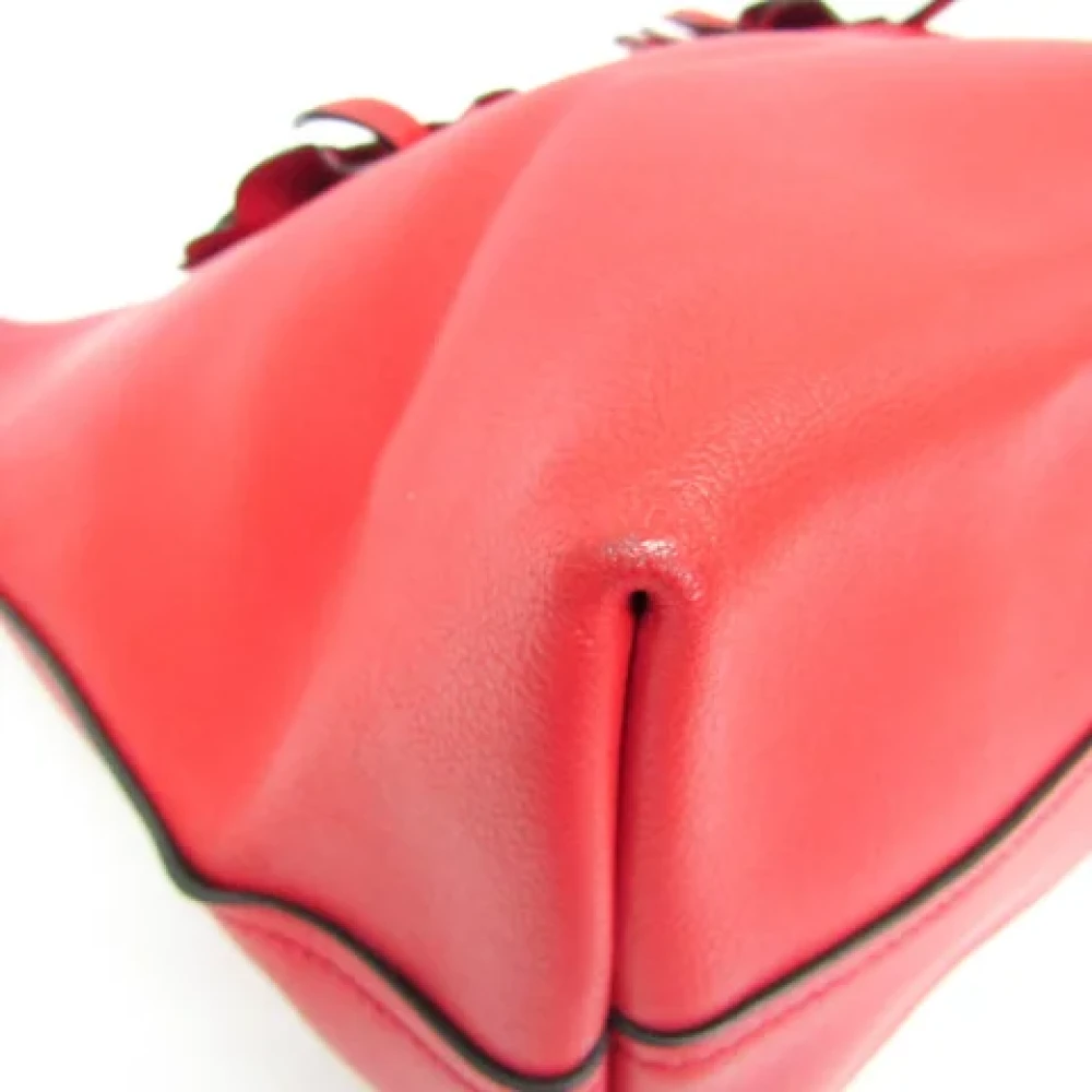 Miu Pre-owned Leather shoulder-bags Red Dames