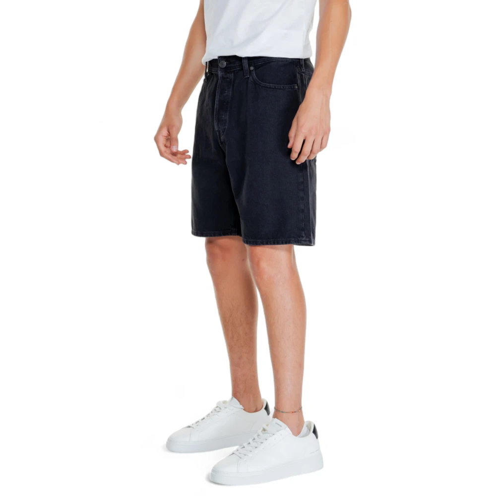 jack & jones Shorts Bermuda Mannen Lente Zomer Collectie Black Heren