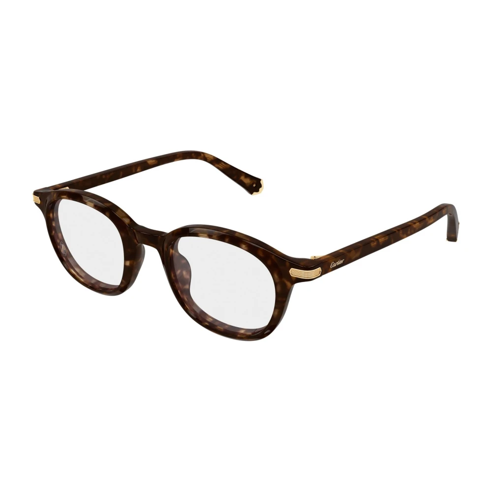 Cartier Unisex Brown Glasses, 49 Mm, Eyeglasses