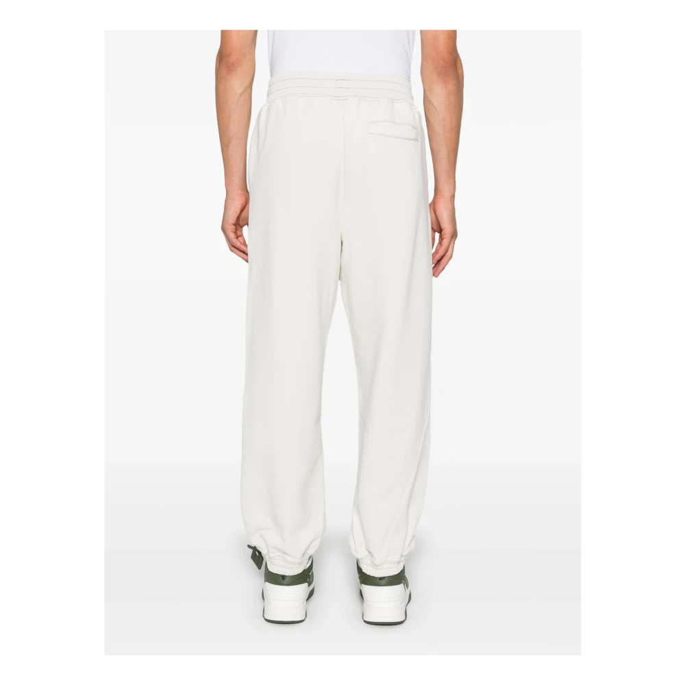 A-Cold-Wall Lichtbeige Sportieve Jersey Broek Beige Heren