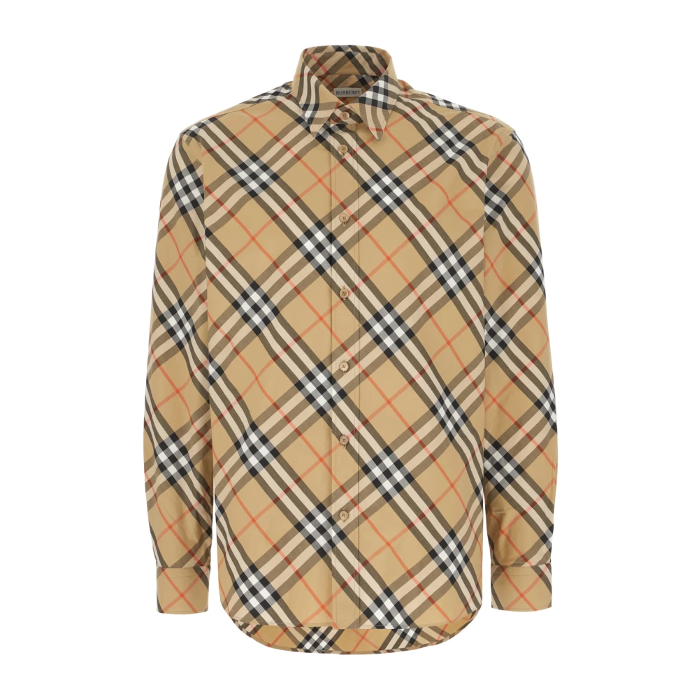 Burberry Uomo Beige Magliette, M, New,