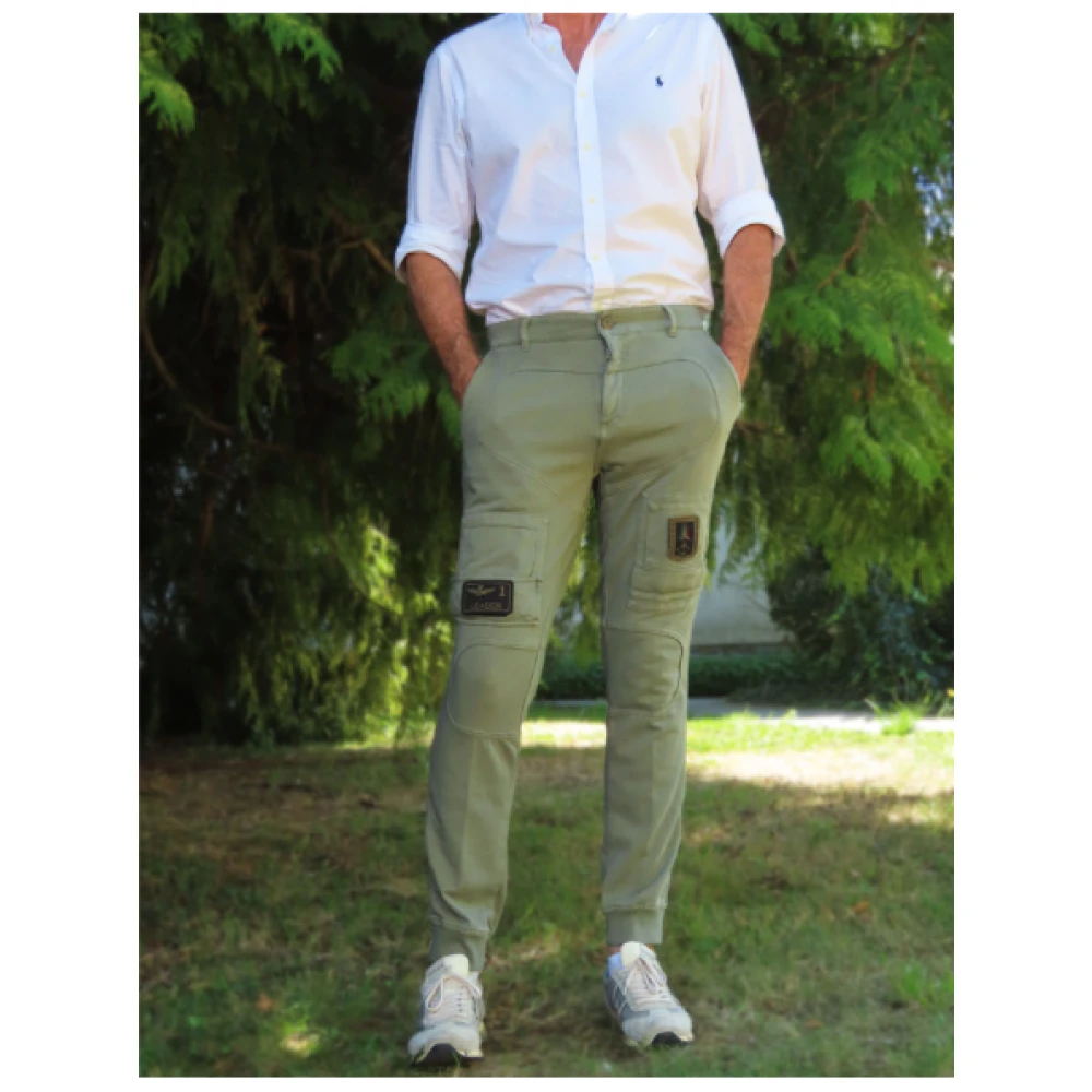 aeronautica militare Katoenen Anti-G Joggingbroek Green Heren