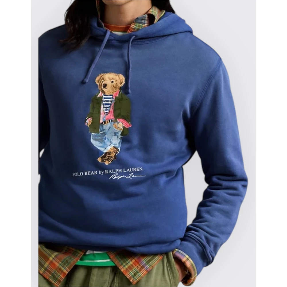 Polo Ralph Lauren Fleece hoodie Blue Heren