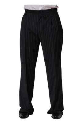 Stripe Straight Dress Trousers
