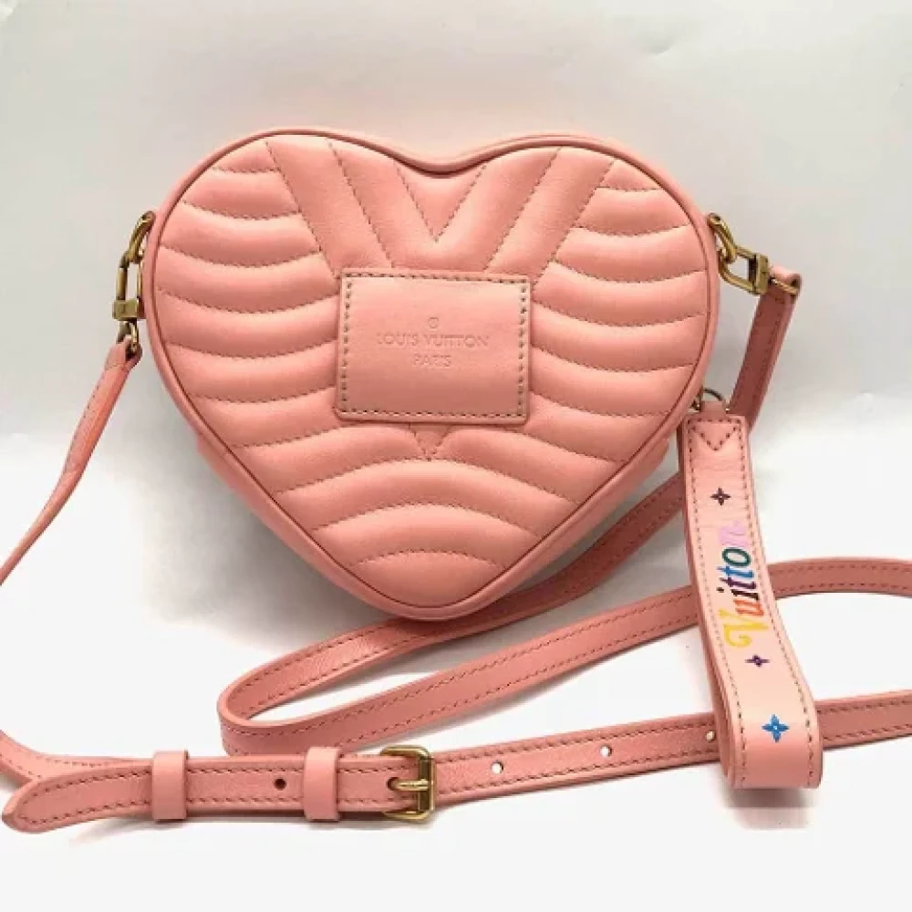Louis Vuitton Vintage Pre-owned Fabric shoulder-bags Pink Dames