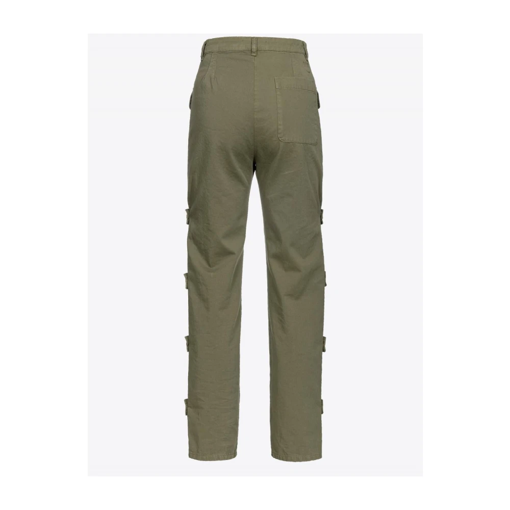 pinko Katoenen Broek Green Dames