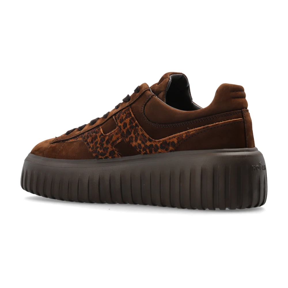 Hogan H-Stripes Platform Sneakers