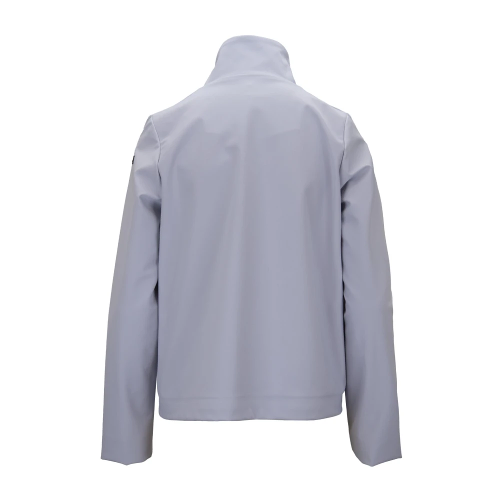 RRD Button Zip Jacket Purple Dames