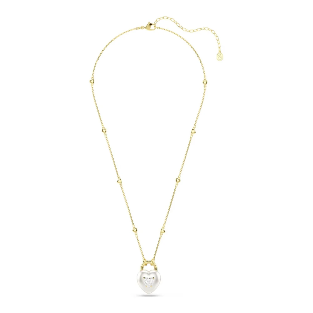 Swarovski Vrouw Geel Accessoires Dames, One Size, Idyllia Hangerketting
