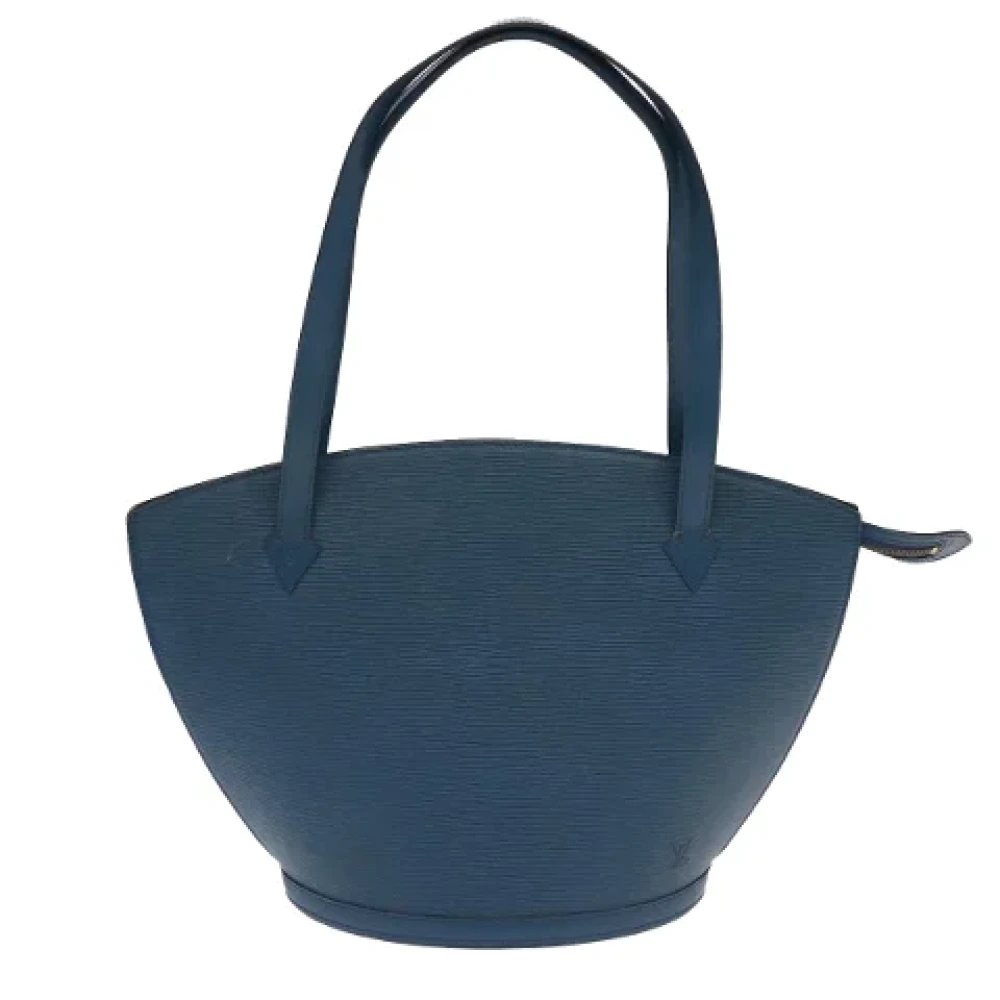 Louis Vuitton Vintage Pre-owned Leather louis-vuitton-bags Blue Dames