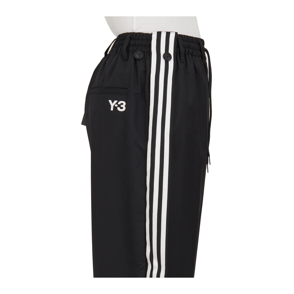 Y-3 Wolmix Track Broek Black Heren