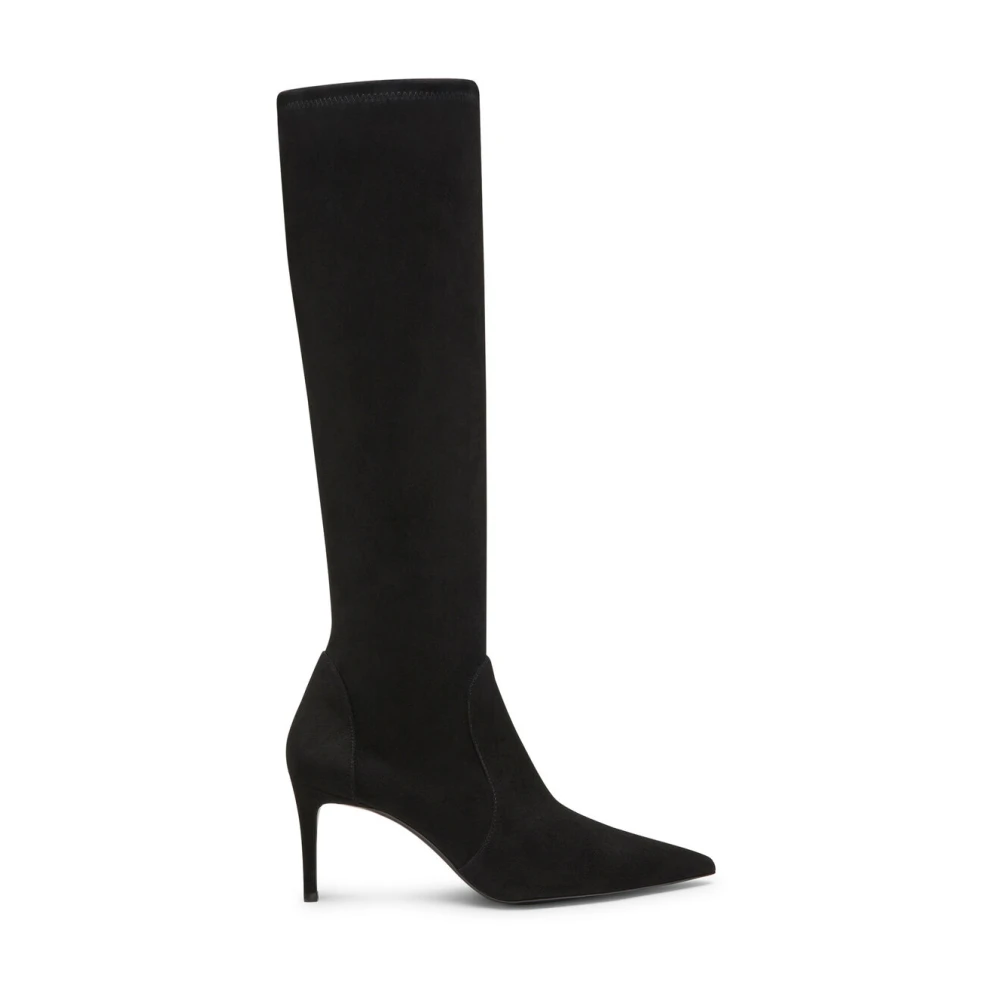 Stuart Weitzman Women's Black Stuart Power Boot 75 - Heeled Boots - 7 Uk - Shoes