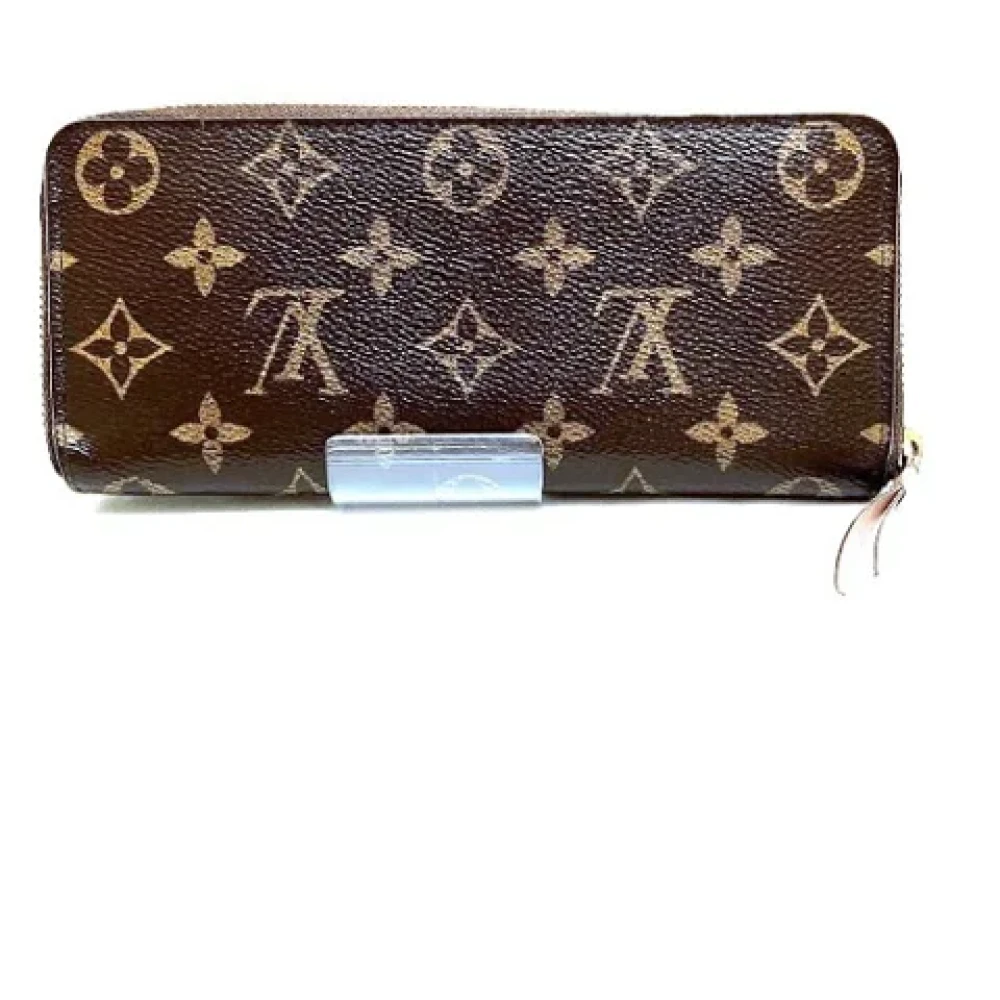 Louis Vuitton Vintage Pre-owned Canvas wallets Brown Dames