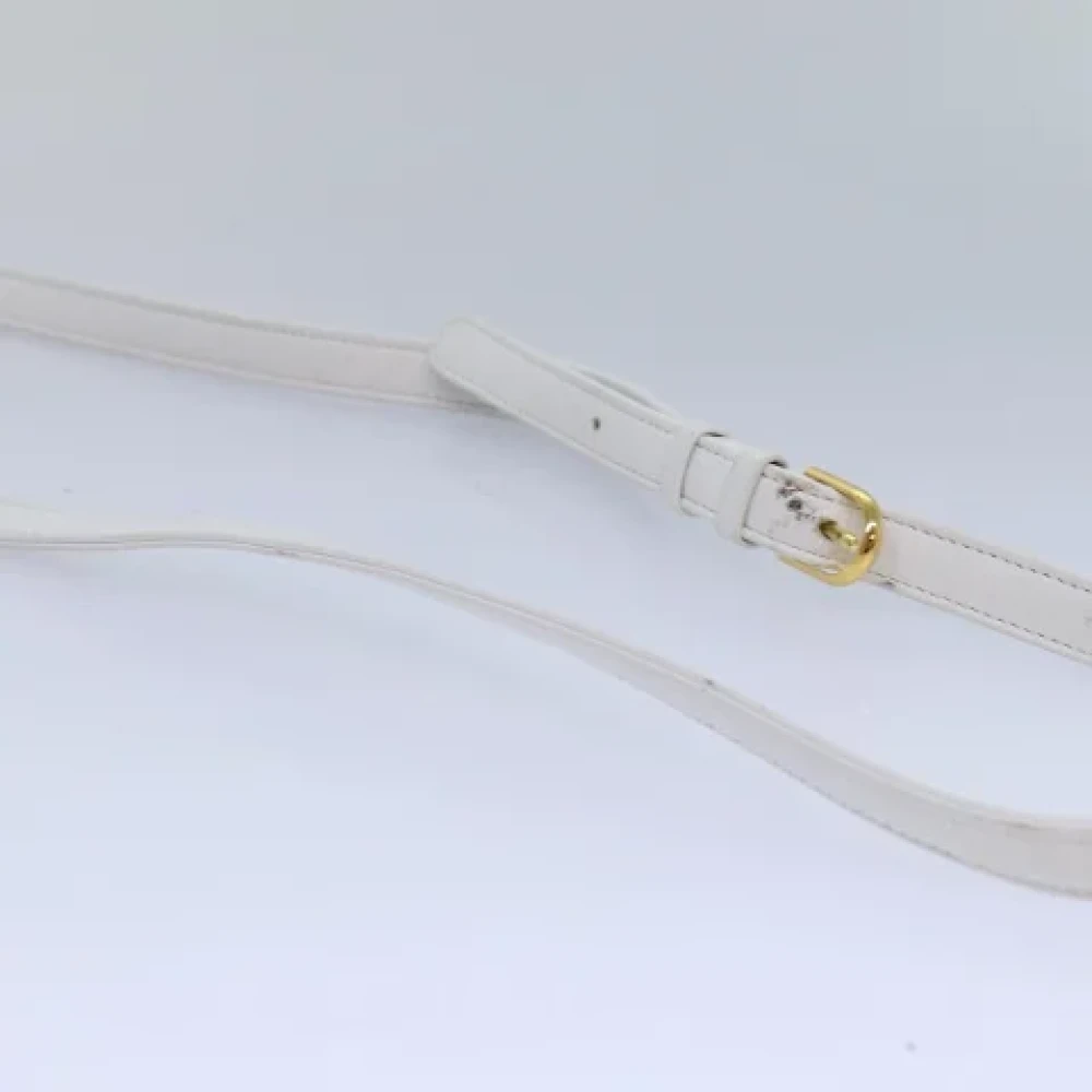 Givenchy Pre-owned Leather crossbody-bags White Dames
