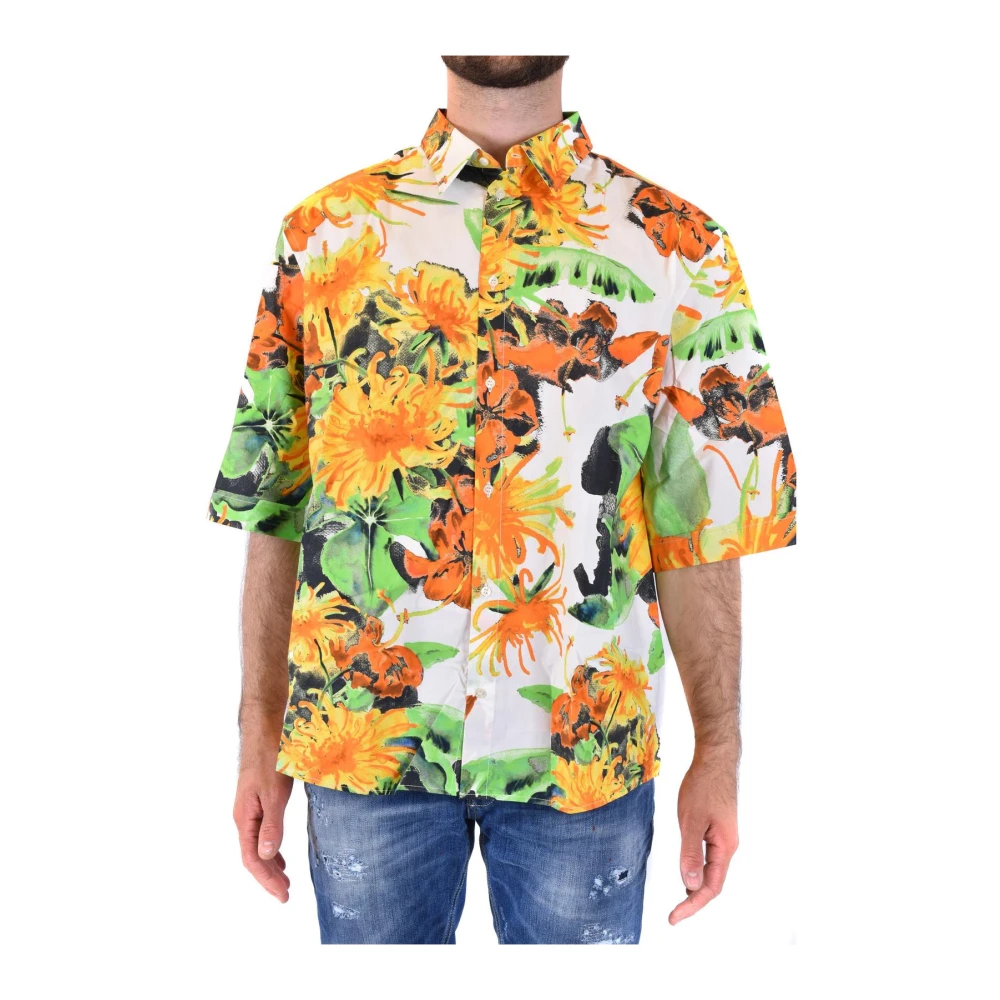 Shirts > Short Sleeve Shirts - - Msgm - Modalova