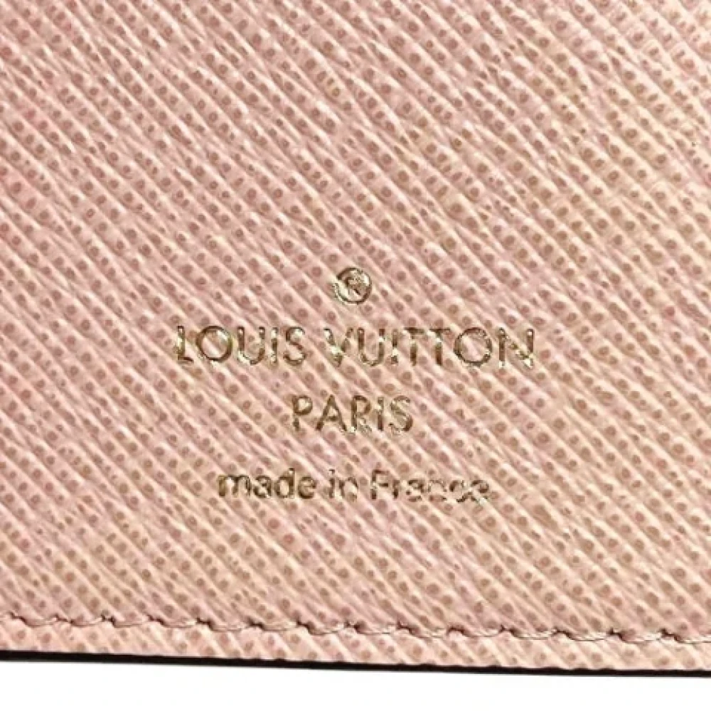 Louis Vuitton Vintage Pre-owned Fabric wallets Brown Dames