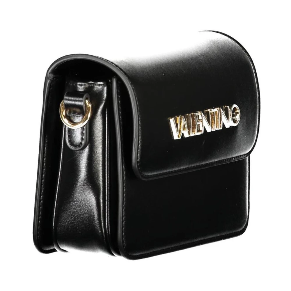 Valentino by Mario Valentino Zwarte Polyethyleen Crossbody Tas Stijlvol Functioneel Black Dames