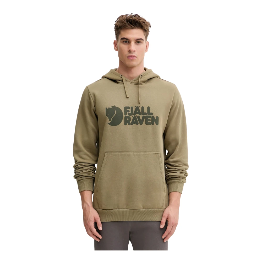 Fjällräven, Herren, Pullover, Logo Hoodie, Grün, (M) - Bild 4