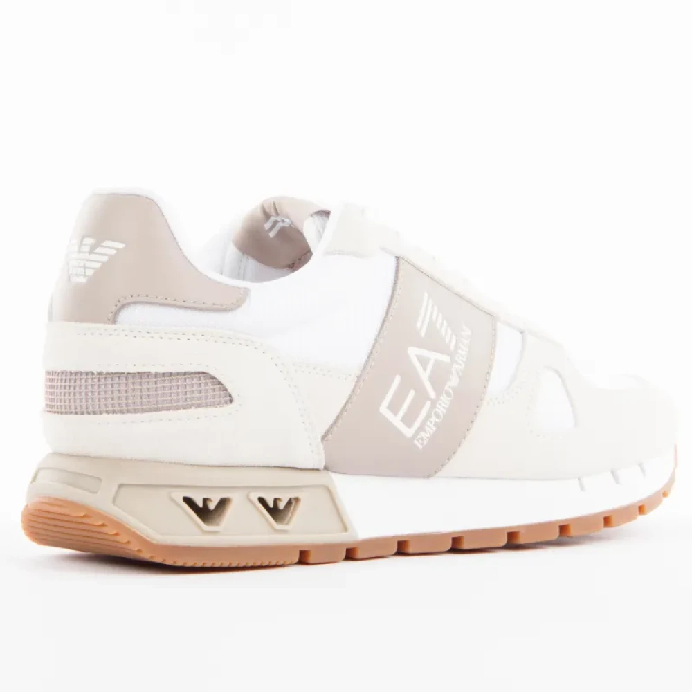 Emporio Armani Ea7 Grå Urban Legacy Sneakers Svarta Skor