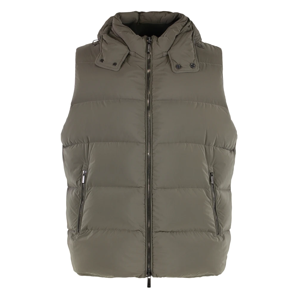 Moorer - Jackets > Vests - Green - Moorer - Modalova