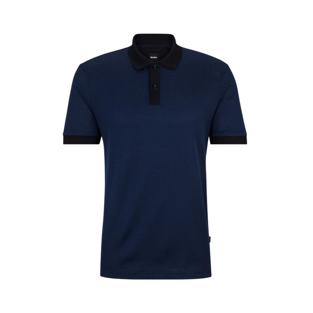 Hugo Boss Blauwe Polo T-shirts en Polos Blue Heren