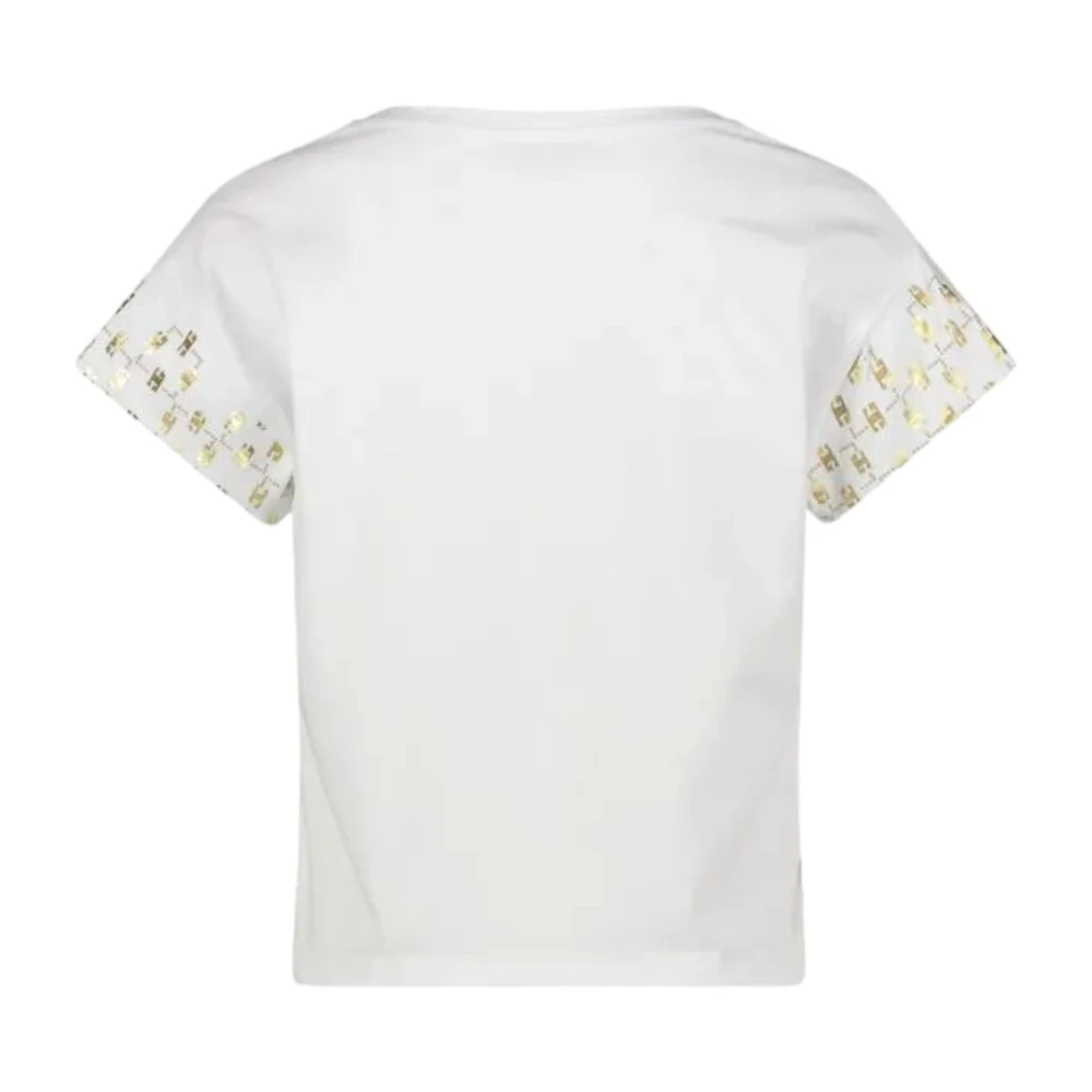 Gaudi Korte Mouw T-shirt White Dames