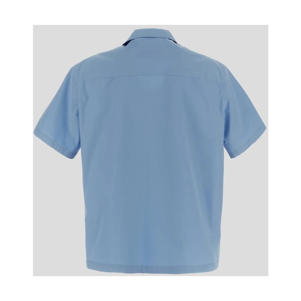 Jil Sander Oversized Shirt van Katoen Blue Heren