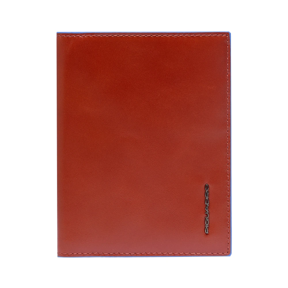 Piquadro Herren Rot Blue Square Passhülle