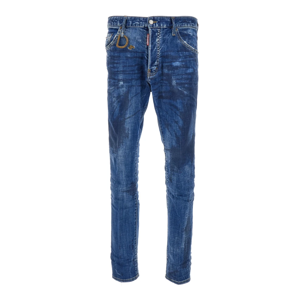 Dsquared2 Moderne Slim-Fit Cool Guy Jeans Blue Heren