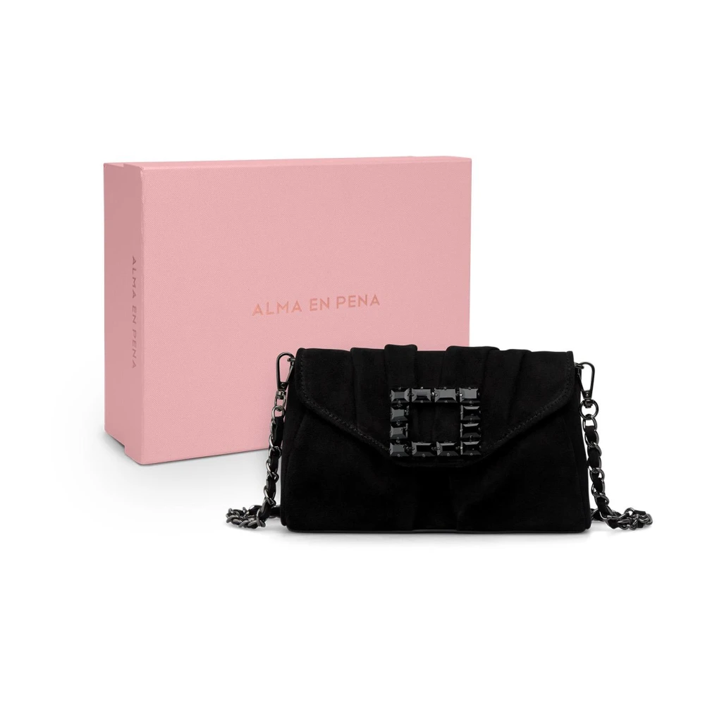 Alma en Pena Klep handtas Black Dames