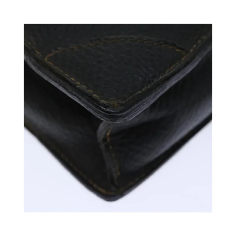 Loewe Pre-owned Leather handbags Black Dames