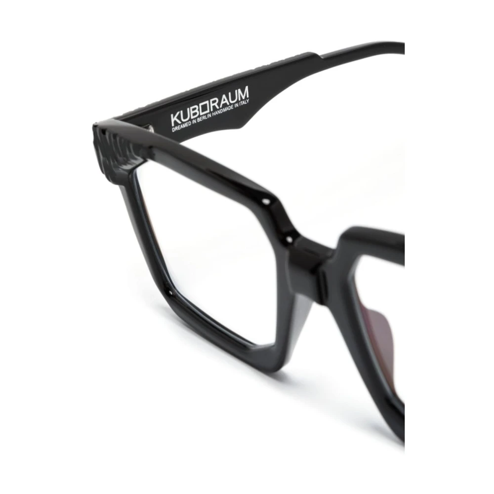 Kuboraum Stijlvolle Optische Bril voor Dagelijks Gebruik Black Unisex