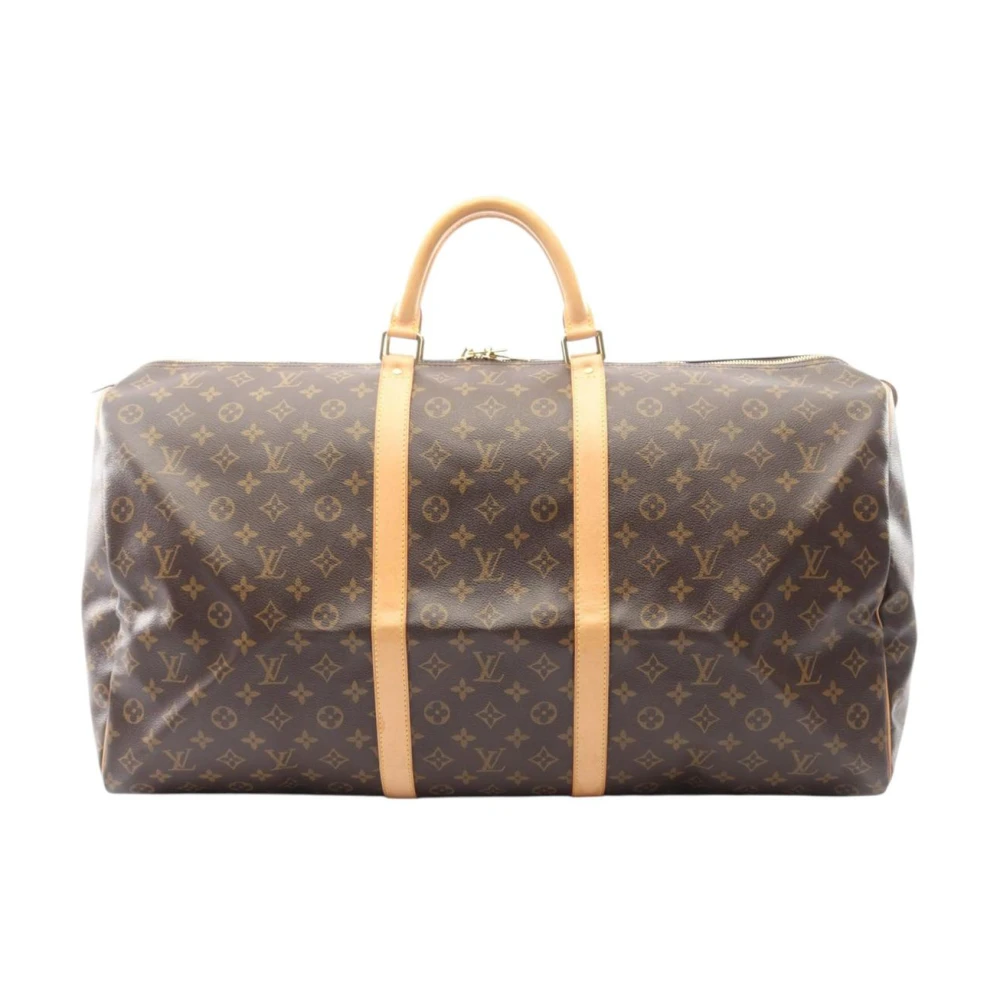 Louis Vuitton Vintage Women's Brown Pre-Owned Keepall Travel Bag